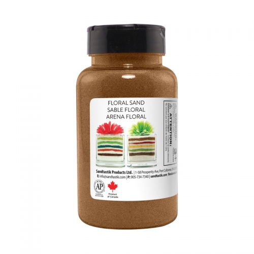Floral Colored Sand - Espresso - 22 oz (623 g) Bottle